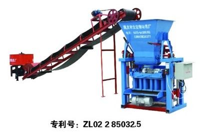 QMJ4-35D型半自動砌塊機 液壓式免燒磚機的價格與優(yōu)勢